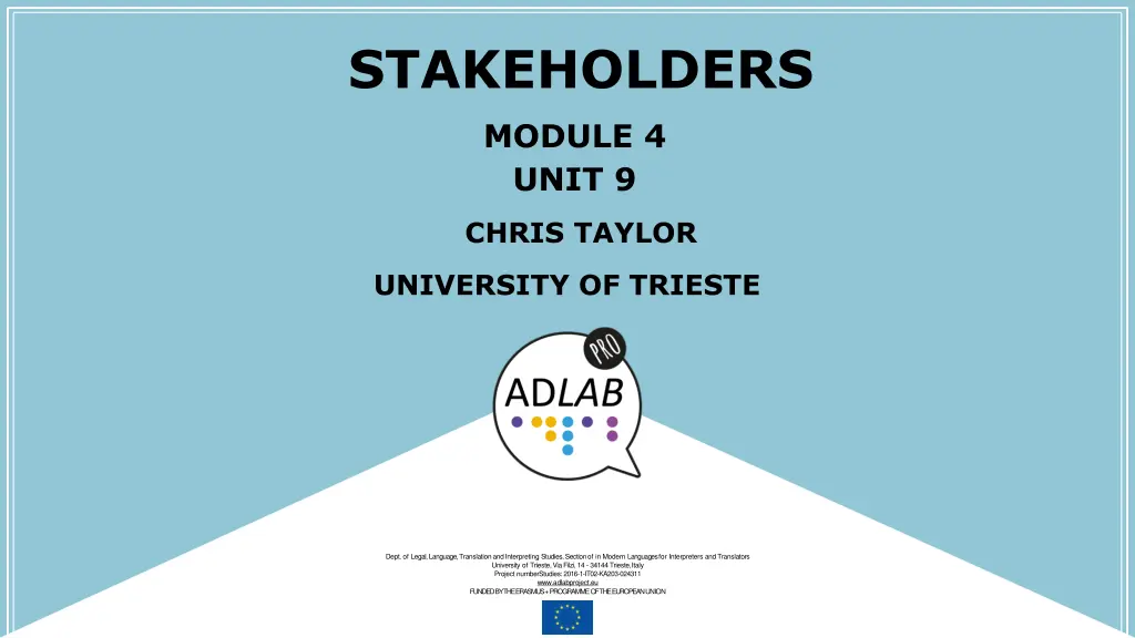 stakeholders 1