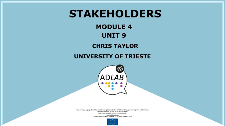 stakeholders