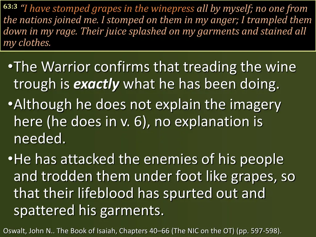 63 3 i have stomped grapes in the winepress
