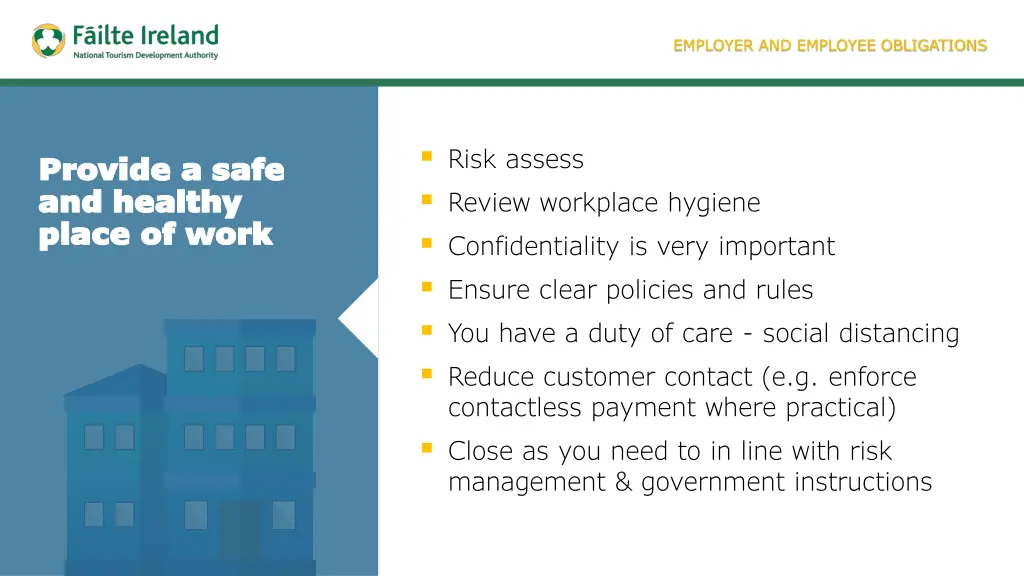 employer and employee obligations
