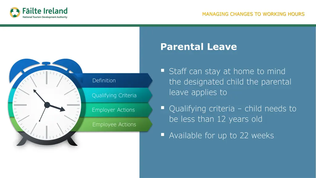 managing changes to working hours 3