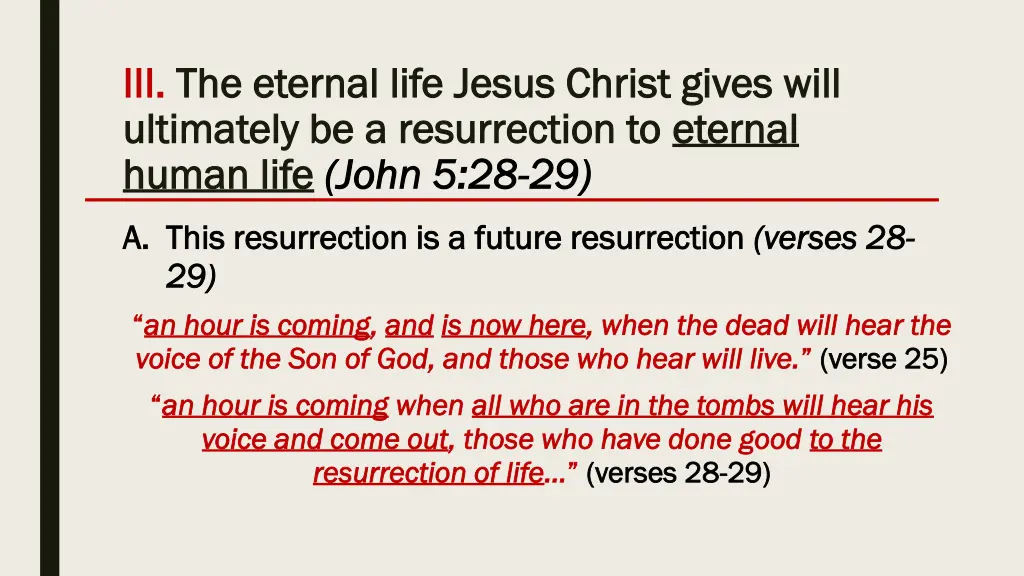 iii iii the eternal life jesus christ gives will