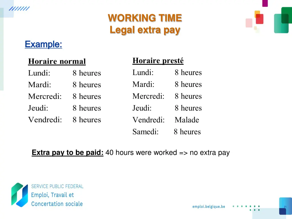 working time legal extra pay 1