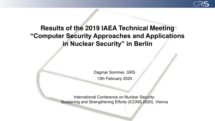 results of the 2019 iaea technical meeting