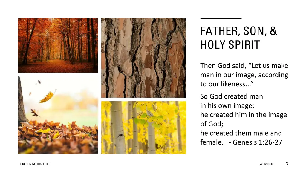 father son holy spirit