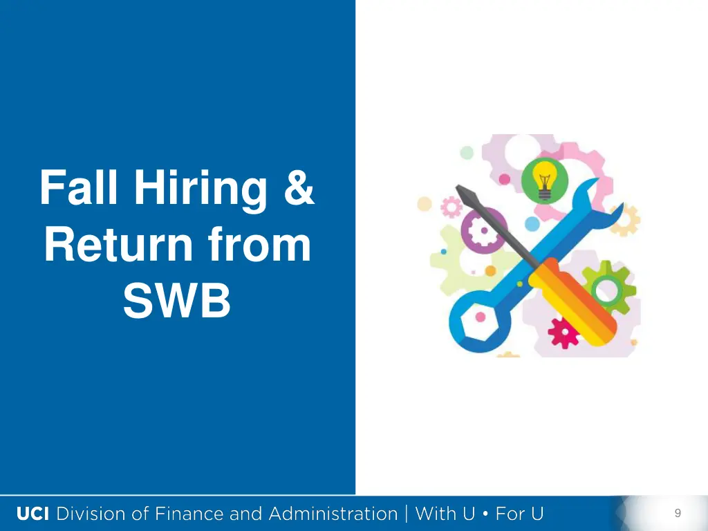 fall hiring return from swb
