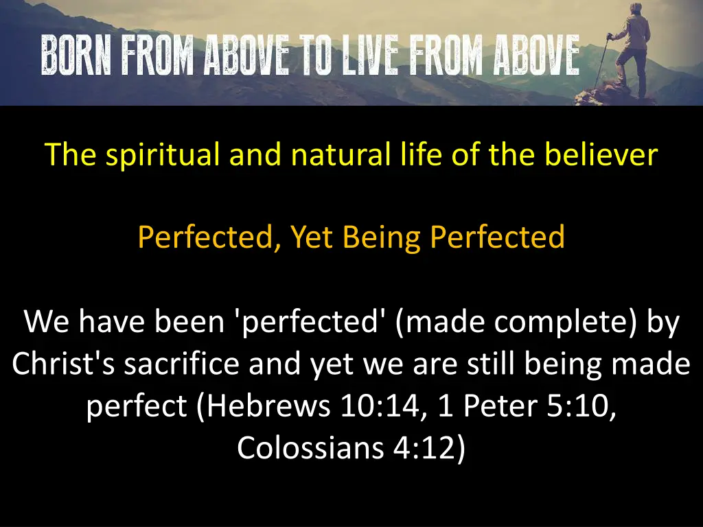 the spiritual and natural life of the believer 2