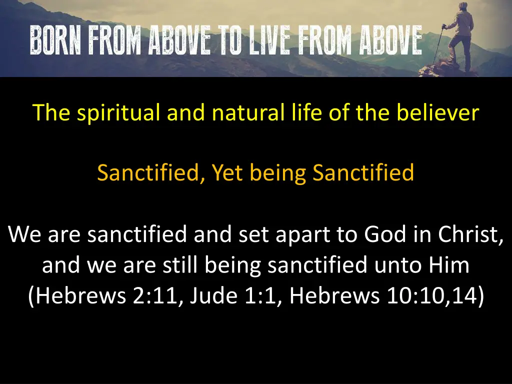the spiritual and natural life of the believer 3