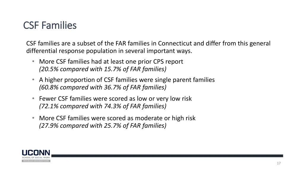 csf families csf families