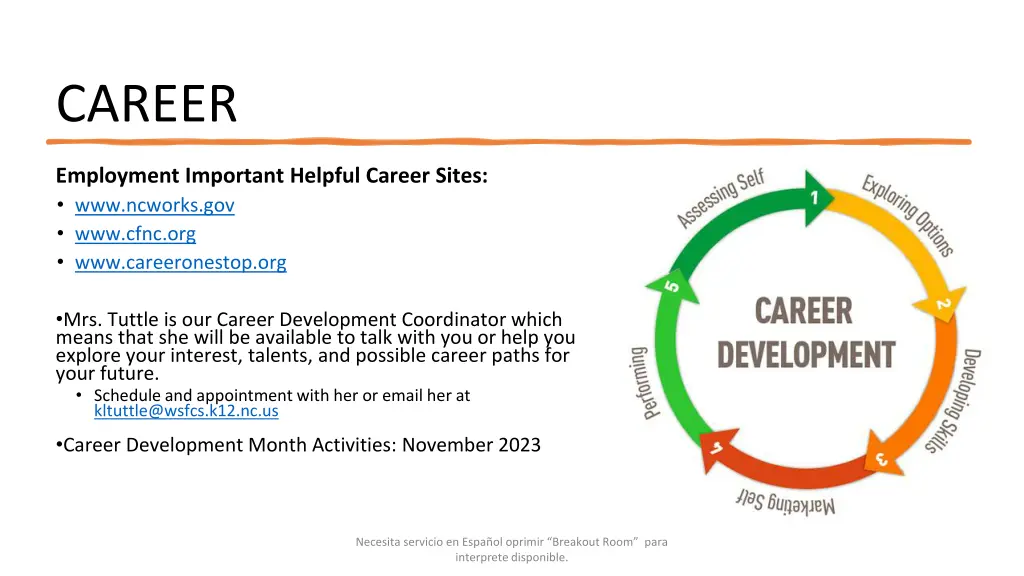 career