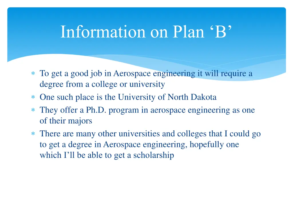 information on plan b