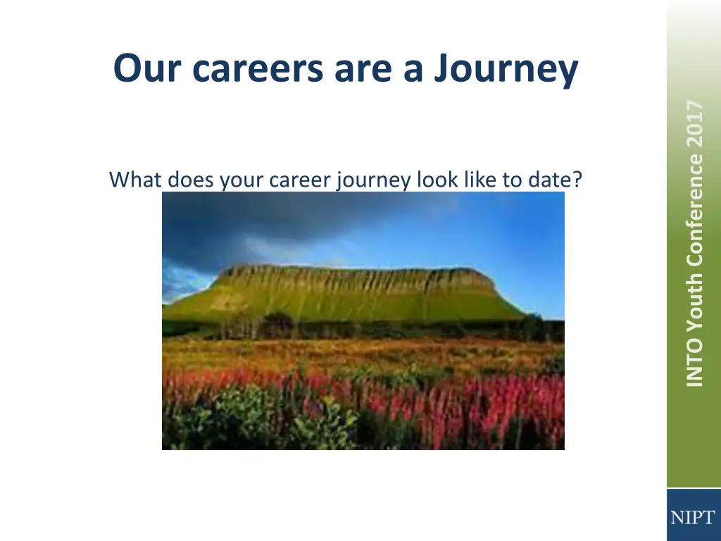 our careers are a journey