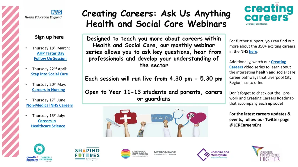 creating careers ask us anything health