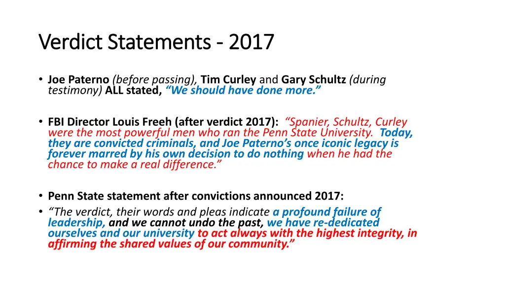 verdict statements verdict statements 2017