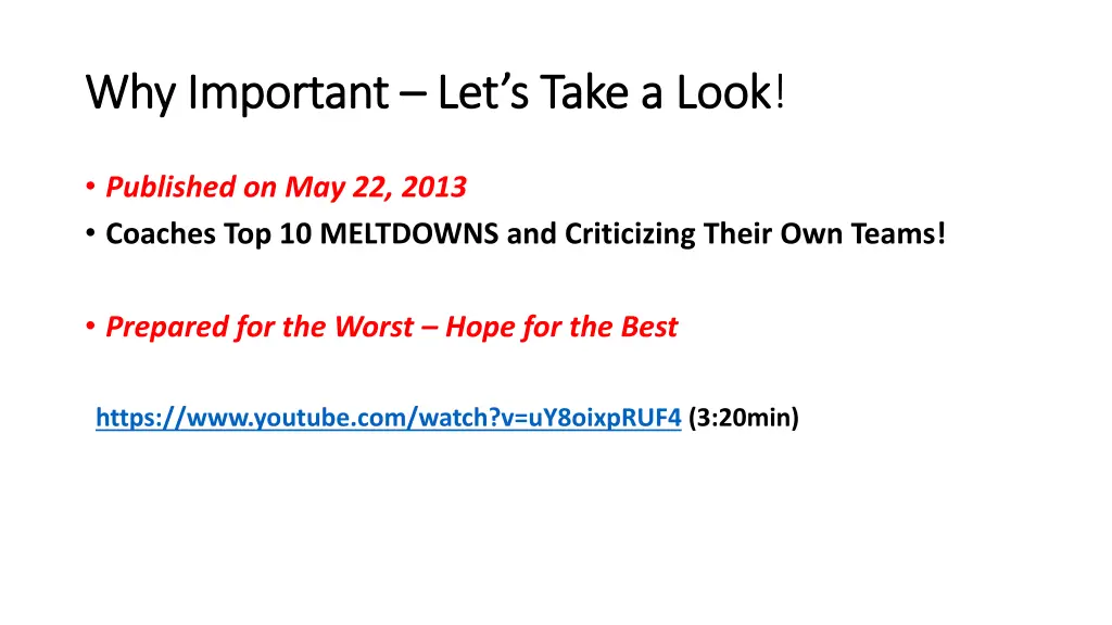 why important why important let s take a look