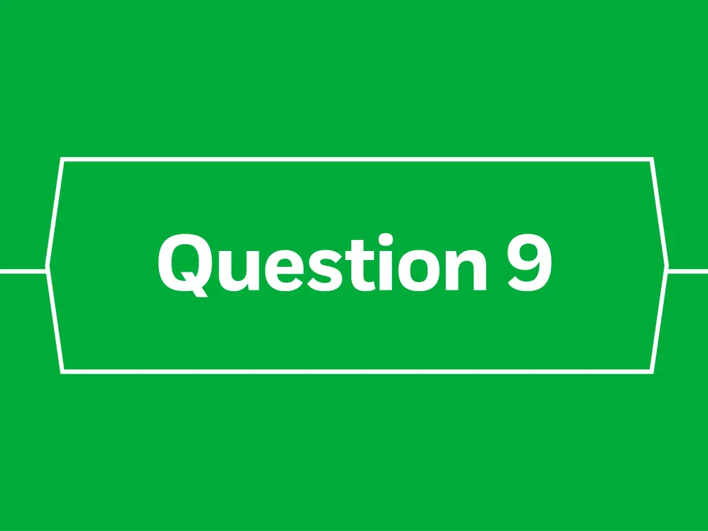question 9