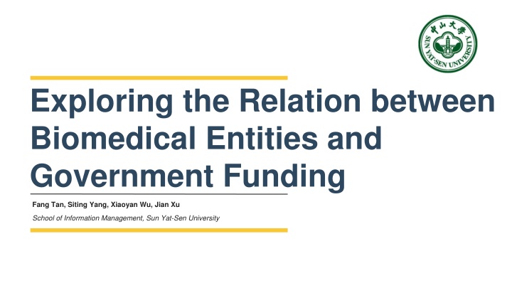 exploring the relation between biomedical