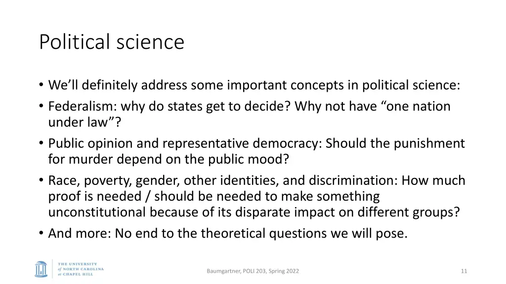 political science