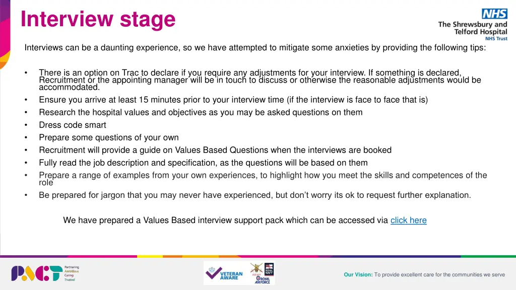 interview stage