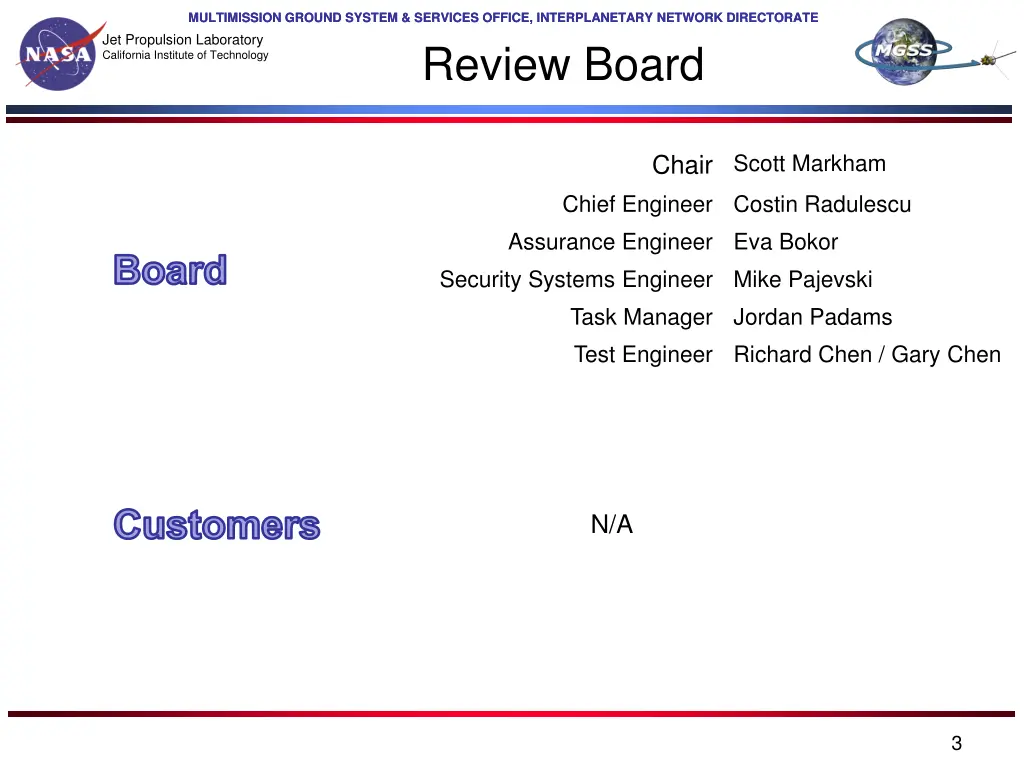 multimission ground system services office 2