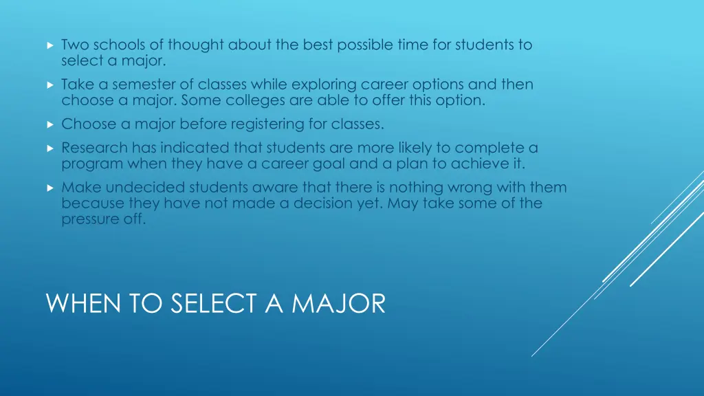 two schools of thought about the best possible