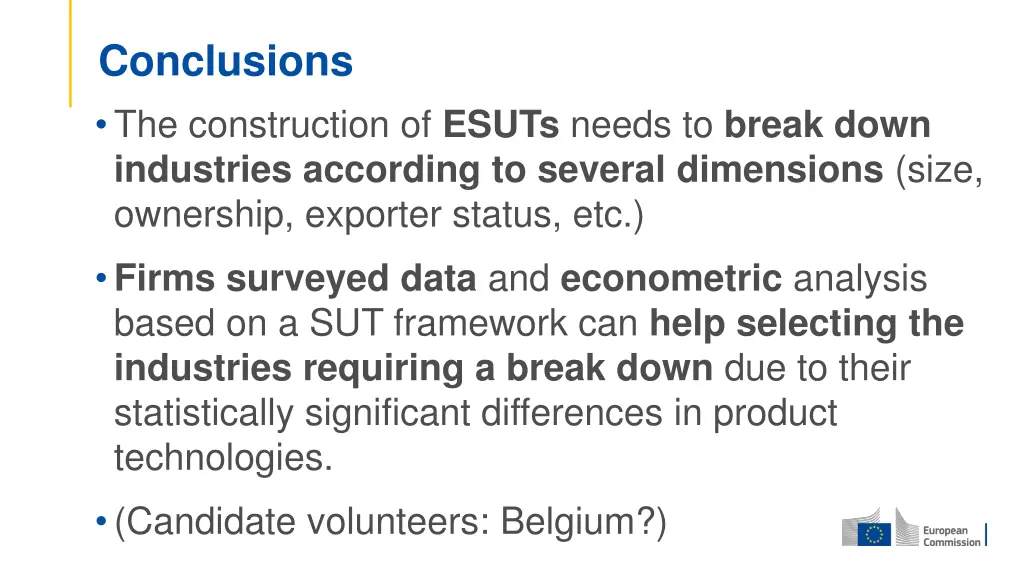 conclusions