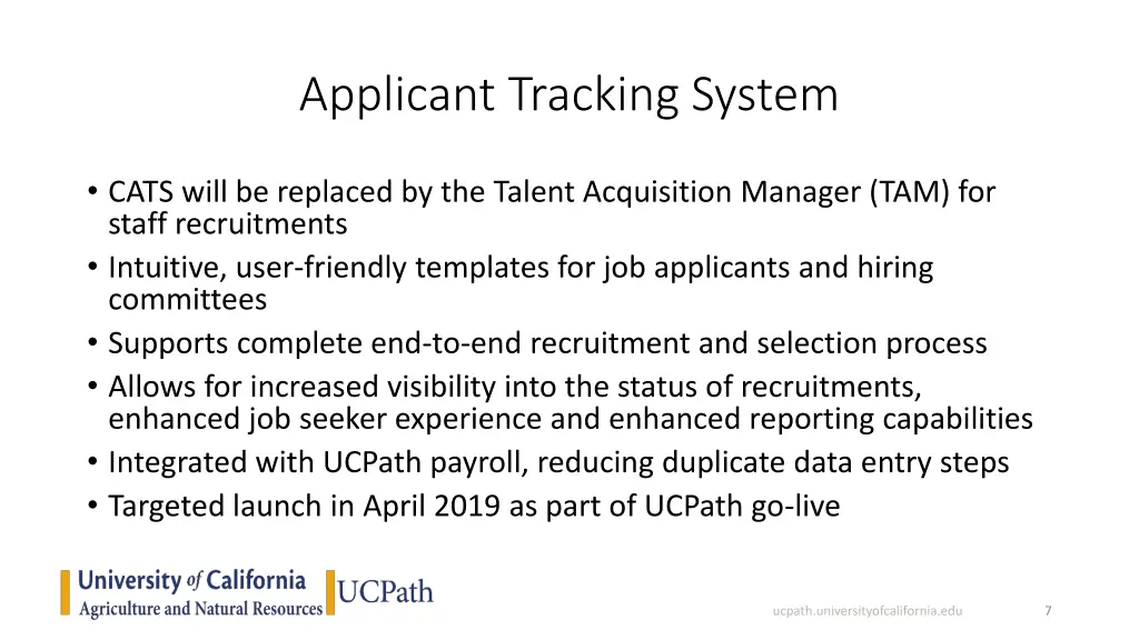 applicant tracking system