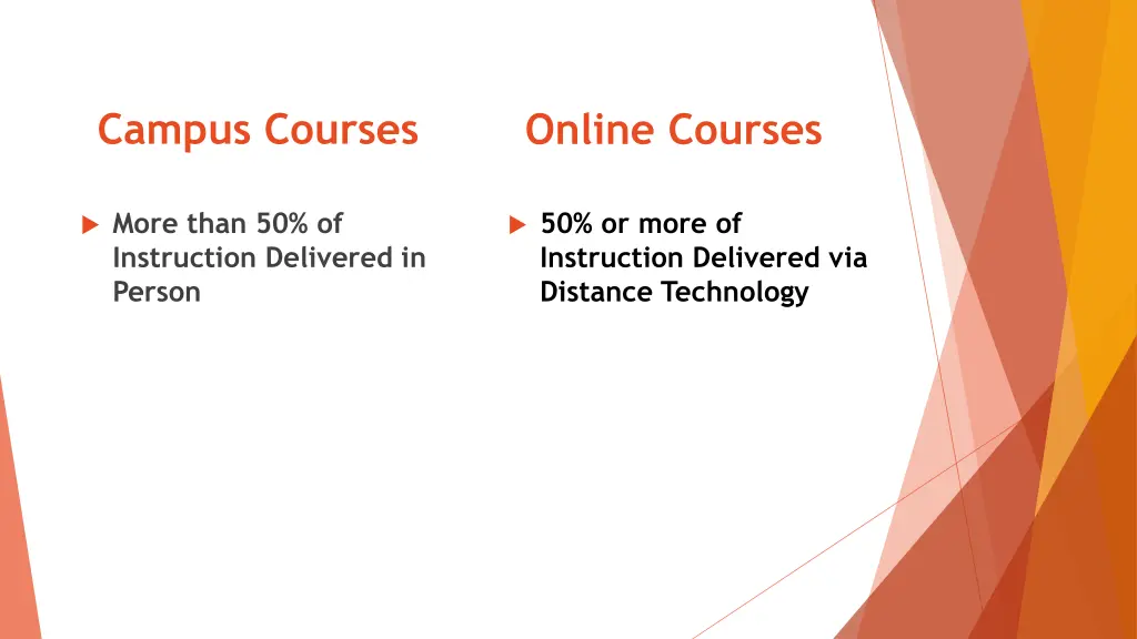 campus courses