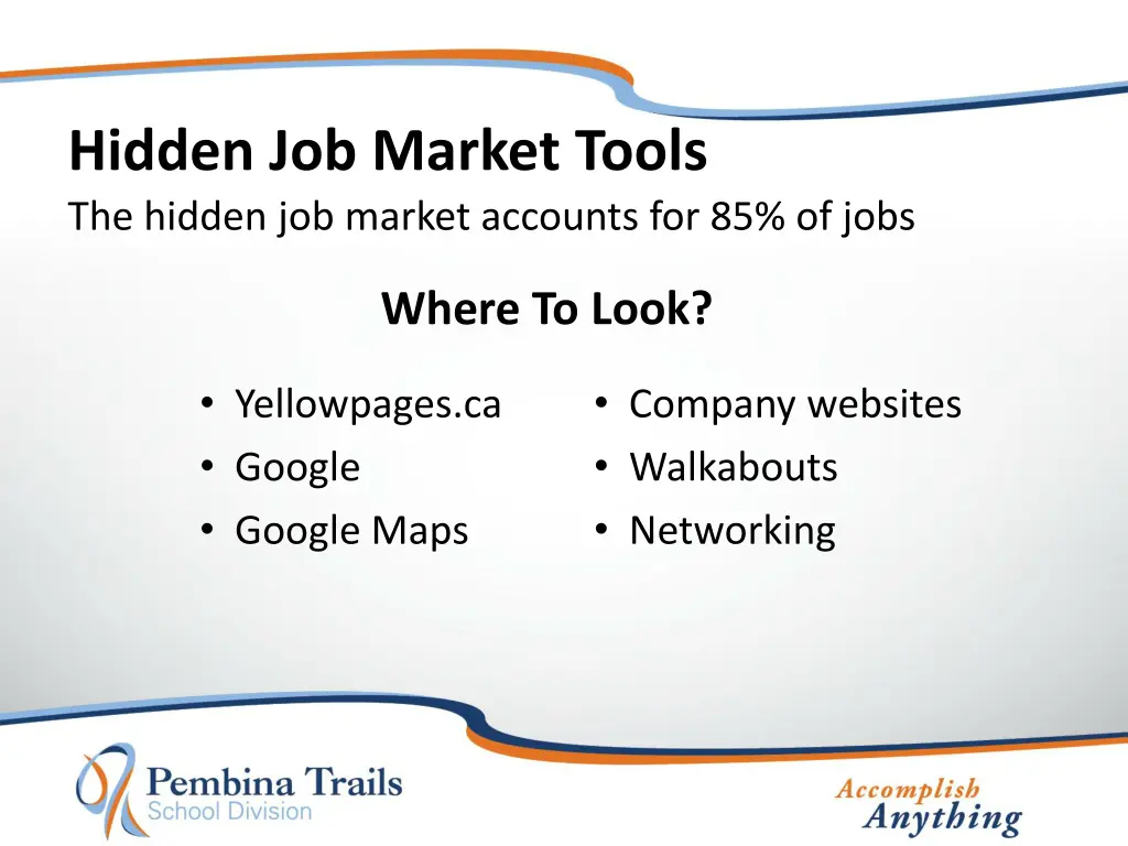 hidden job market tools the hidden job market