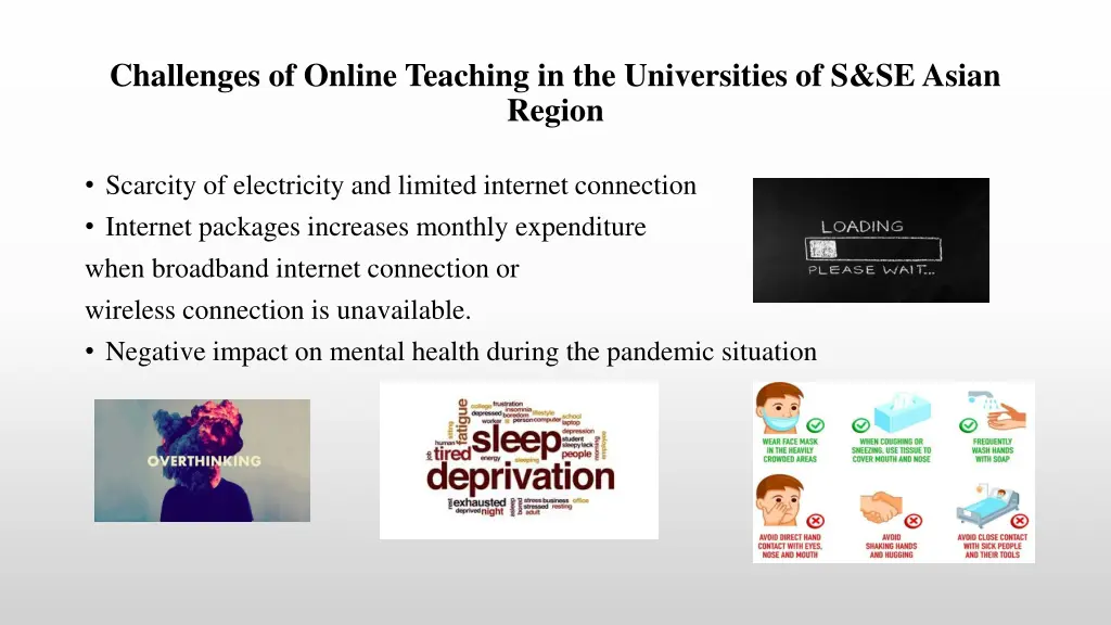 challenges of online teaching in the universities