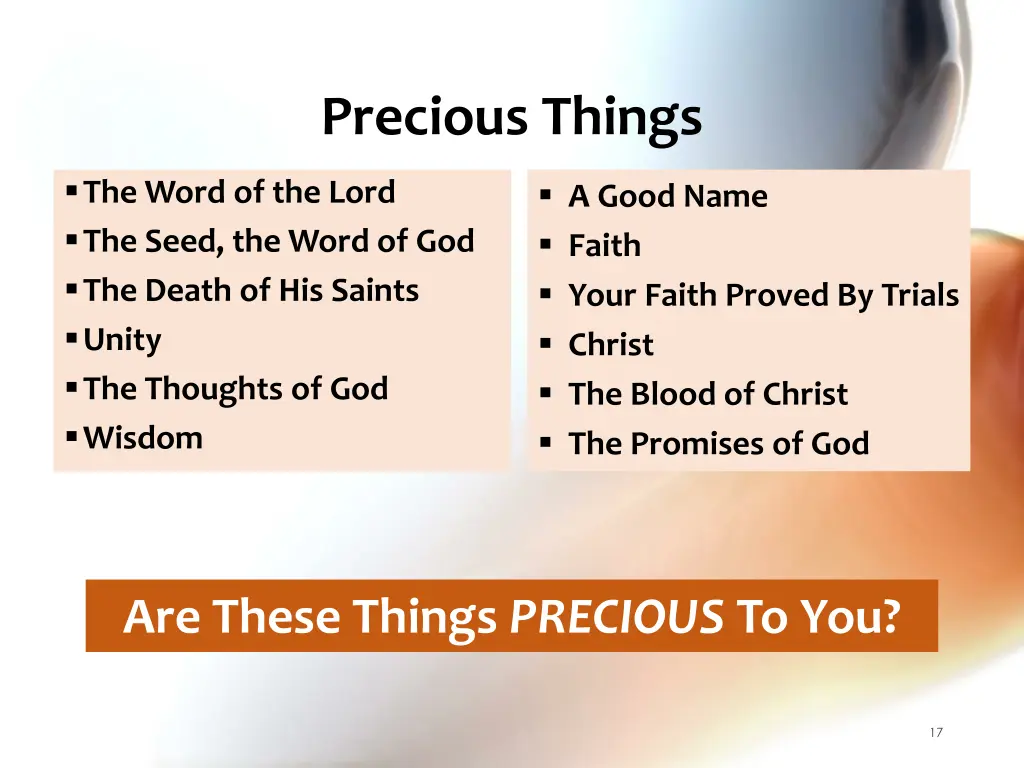 precious things 2