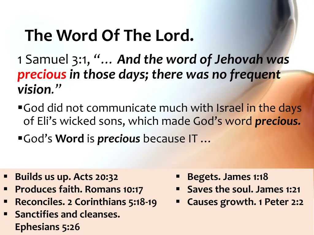 the word of the lord
