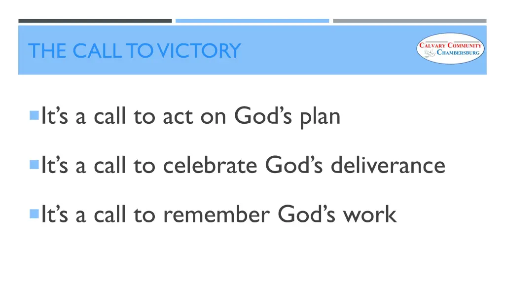 the call to victory 1