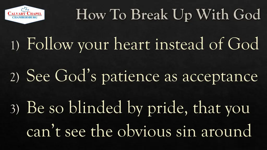 how to break up with god