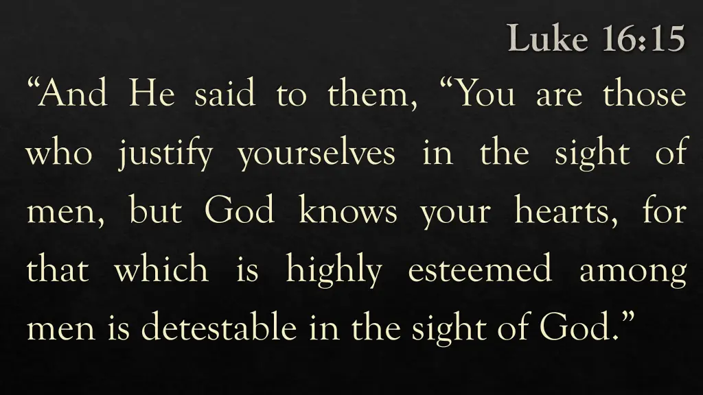 luke 16 15