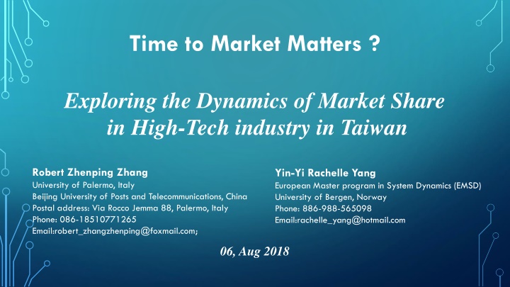 time to market matters