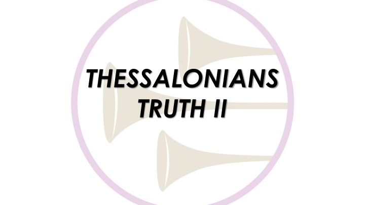 thessalonians truth ii