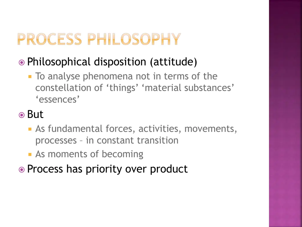 process philosophy
