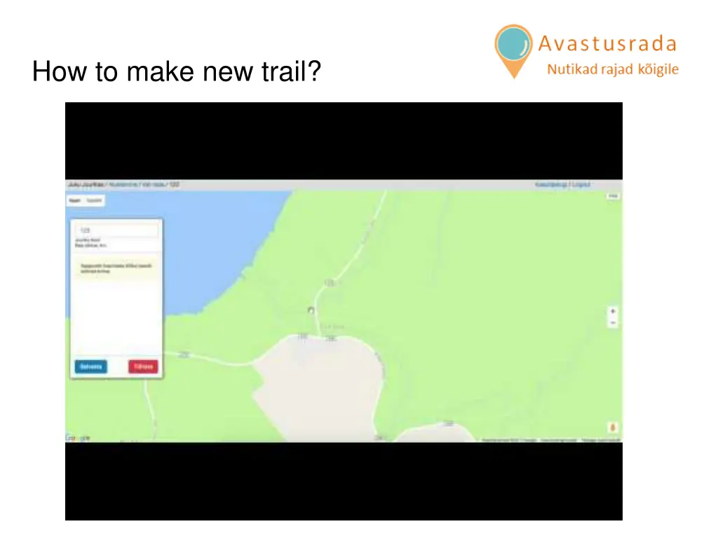 how to make new trail