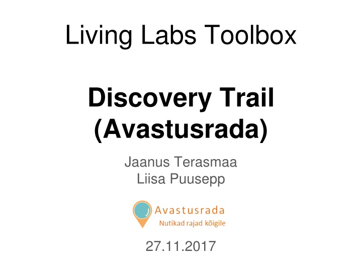 living labs toolbox