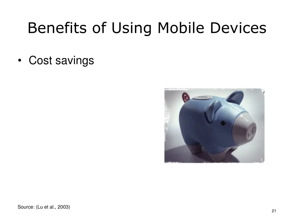 benefits of using mobile devices