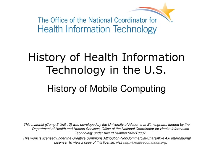 history of health information technology