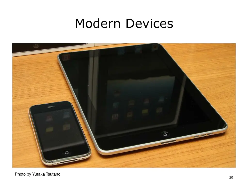 modern devices