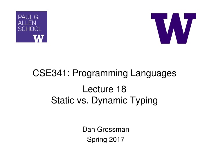 cse341 programming languages