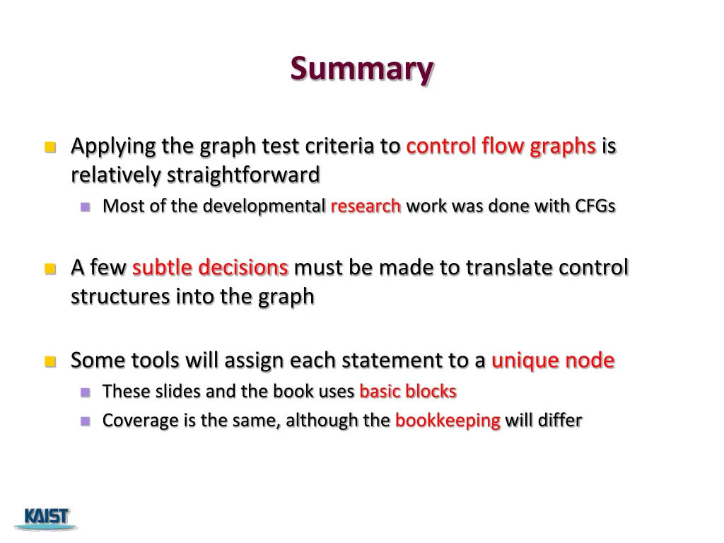 summary