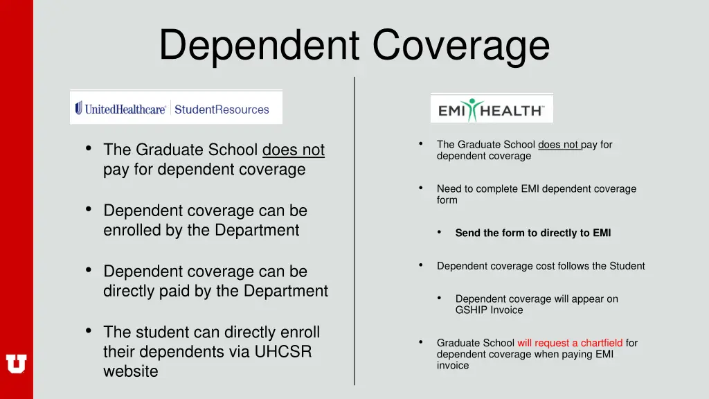 dependent coverage