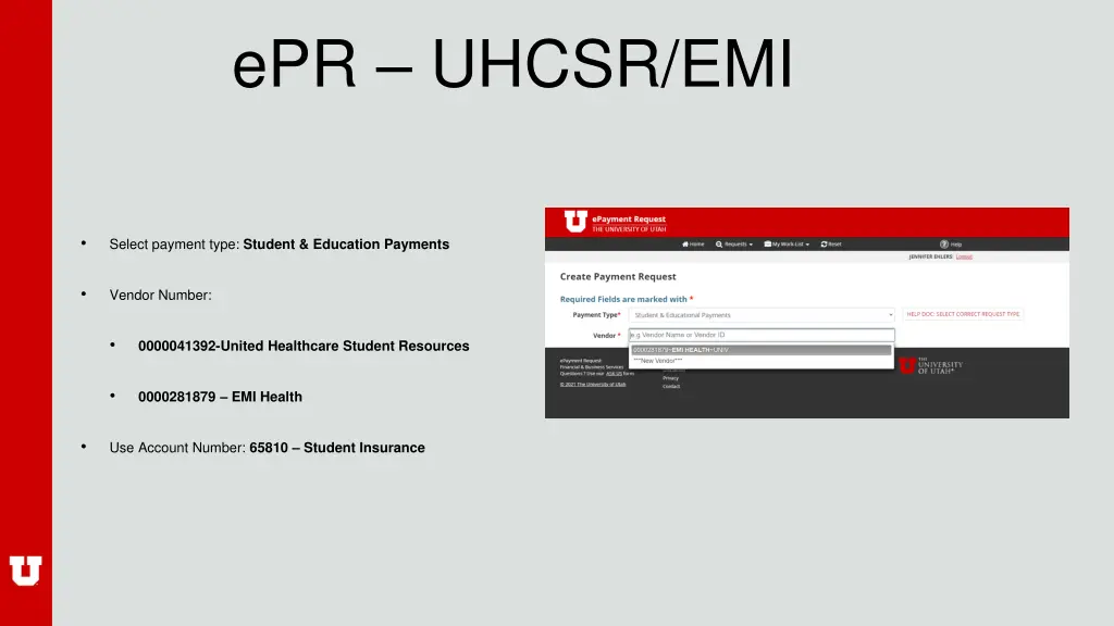 epr uhcsr emi