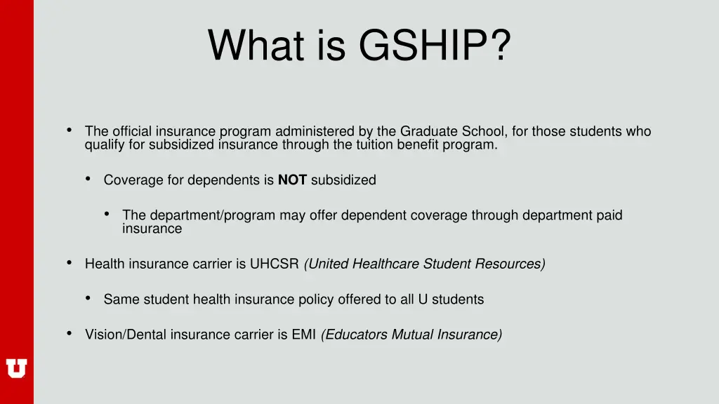 what is gship