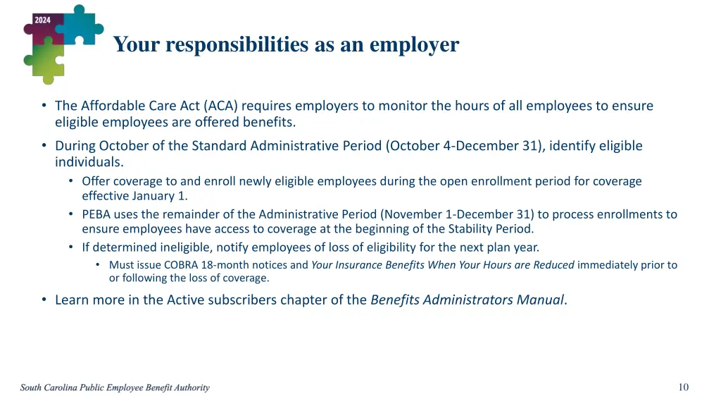 your responsibilities as an employer 1