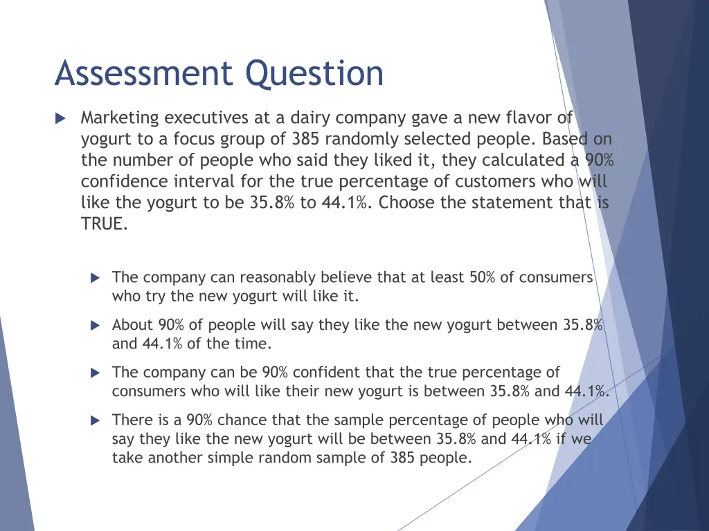 assessment question 2